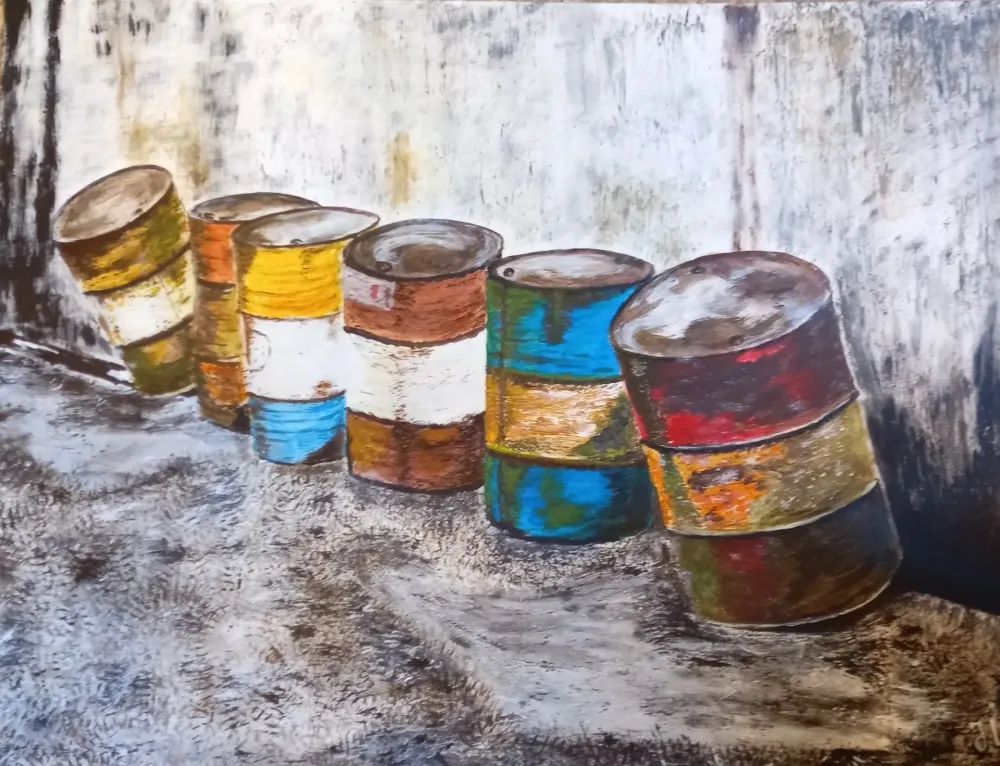 Cours de peinture près de Marguerittes